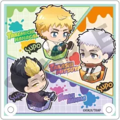 【中古】アクリルスタンド・アクリルパネル 花垣武道＆三ツ谷隆＆半間修二 ハコすぽ ミニアクリルパネル 「東京リベンジャーズ」