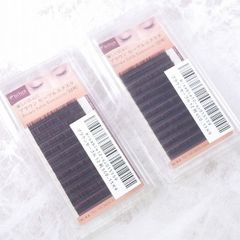 秋色 まつげエクステ ブラウン セーブ 12列SC0.15×9×2点セット