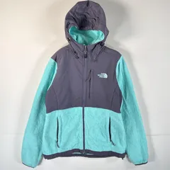 古着 ザ・ノースフェイス THE NORTH FACE フルジップフリースジャケット デナリジャケット ツートンカラー ポーラテック S  水色系 レディース