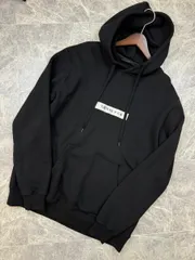【中古】 TATRAS （タトラス） 裏起毛 スクエア ロゴ パーカー フーディ―  ブラック MTK20A8014 used:A Lサイズ メンズのサムネイル