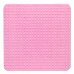 ☆ ピンク ☆ 互換基礎板Lサイズ 384cz23 レゴ互換 デュプロ互換 基礎板 LEGO lego duplo ブロックラボ Block Lab 大きい Lサイズ 互換 ベース プレート 基本 板 基礎版 基礎