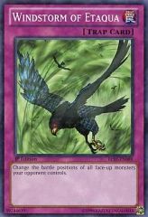 遊戯王 イタクァの暴風 英語版 シークレット PCY - メルカリ