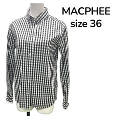 美品】MACPHEE コットンブロード コクーンバックワイヤーシャツ - メルカリ