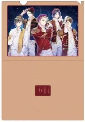 【中古】クリアファイル F集合(ブラウン) 「スタンドマイヒーローズ A5クリアファイル」