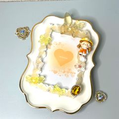 No.7 ホイップデコトレカケース　うさみみ　イエロー