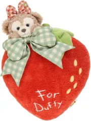 【中古】クッション・本体 シェリーメイ クッション 「ダッフィー＆フレンズのハートフェルト・ストロベリーギフト」 東京ディズニーシー限定