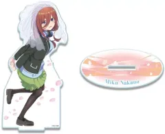 【中古】アクリルスタンド・アクリルパネル デザイン18.中野三玖D アクリルスタンド 「五等分の花嫁∽」