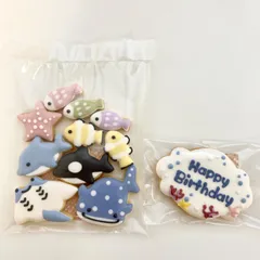 着色料不使用　水族館お任せセット＋プレート