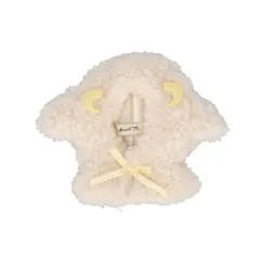 ☆ ヒツジ ☆ アニマル耳ぬいポンチョ ぬい服 推し活 ぬい服ポンチョ ボア素材 着せ替え 人形 マスコット 首元リボン 着ぐるみ 着せ替え簡単 アニマル 耳ぬいポンチョ 推し活グッズ かわいい 可愛い おしゃれ ぬい活 ぬいぐるみ オタ活 グッズ 雑貨