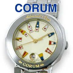 コルム アドミラズカップ ボーイズ-レディースウォッチ 箱付 腕の細い方へ コルム アドミラズカップ ボーイズ-レディースウォッチ 箱付 腕の細い方へ