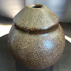 笠間焼 花瓶 陶器 フラワーベース 江戸 工芸品 美品 飾り インテリア 焼き物