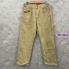 Wrangler ブラウンベージュ ジップフライ デニムジーンズパンツ 春夏 36x30 実寸W35in 35002NK USA 海外輸入 古着 WK10043