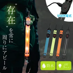 LED ストラップ USB USB充電式 充電式 光る 4色選べる ランニング ランニング 反射 夜 夜間 ジョギング 散歩 ウォーキング 安全 マーカー リフレクター 発光 自転車 バイク 子供 交通安全 暗闇 軽い 車 ランニ