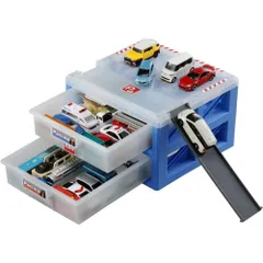 タカラトミー トミカ パーキングケース24 ミニカー 車 おもちゃ 収納 3歳以上 プラスチック ホワイト
