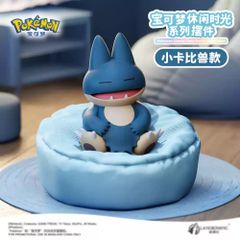 海外限定 おやすみ ポケモン フィギュア 置物 インテリア かわいい ミニフィギュア ゴンべ