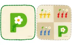 【中古】タオル・手ぬぐい ロゴ ミニタオルハンカチ2種セット 「ピクミン」 クラブニンテンドーポイント交換景品