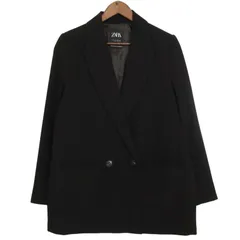 chypc42918　ZARA 黒 テーラードジャケット新品未使用タグ付き ZARA - ザラ チェック柄 テーラードジャケット M グレー系 ZARA