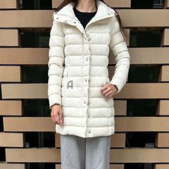 ★出荷の前にプレスをかけて配送★ 【2024-2025 秋冬物モデル】 CAPEHORN ケープホーン SANTACRUZ サンタクルス 72570 ストレッチ ロングダウンコート レディース 102/BETULLA(クリーム) 金具はゴールド