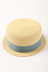 EAST END HIGHLANDERS/HAT-F boater ハット　新品 子ども用 キッズ 女の子 男の子のサムネイル