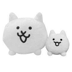 [냥코 대전쟁] 만 마루 인형 고양이 & 꼬마 고양이 세트