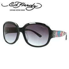 エドハーディー サングラス EdHardy BIRD-BLACK ブラック サングラス エドハーディー バード UVカットのサムネイル