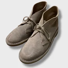 ☆CLARKS ORIGINALS☆クラークス☆デザートブーツ☆サンドスエード☆レザーシューズ☆ベージュ☆レディース23.5cm☆F25M