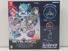 Nintendo Switch ソフト FuRyu フリュー BEYBLADE X XONE ベイブレードエックス ゾーン シノビナイフ 4-60LF メタルコート:ブルー付属 中古 [M-4701]