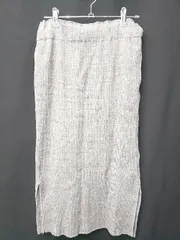 ◇ Θ B:MING by BEAMS ビーミング by ビームス コットン100% 膝下丈 タイト スカート サイズS グレー レディース E  【1507010010511】