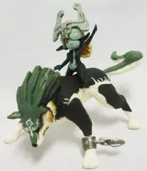 【中古】トレーディングフィギュア ケモノリンク＆ミドナ 「SRシリーズ ゼルダの伝説 トワイライトプリンセス」