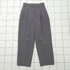 ◇ ⊇ URBAN RESEARCH DOORS アーバン リサーチ ドアーズ シンプル テーパードパンツ サイズ36 グレー系 レディース E  【1508200020334】