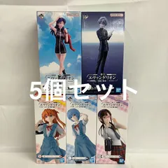 中古 一番くじ エヴァンゲリオン フィギュア 5個セット SFK289 c101