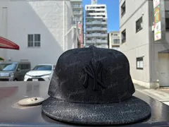 NEW ERA 59FIFTY Laser Burn Out ニューヨーク・ヤンキース デニム ブラック 7 1/2サイズ ¥6820 ＋ 送料¥550