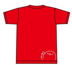 YONEX(ヨネックス) Tシャツ ドライ 半袖 バドミントン テニス【シマエナガのかお】【16500】練習用 練習着 レッド