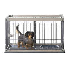 サークル ウッディサークル 組み立て簡単 ロータイプ アッシュグレー 犬 小型犬用 幅97.5×奥行66.5×高さ55.5cm アイリスオーヤマ PWSR-960LV