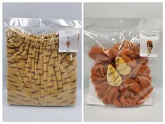 スリコ　3coins 節分 大人用鬼のパンツ＆赤鬼ウィッグ 2点セット