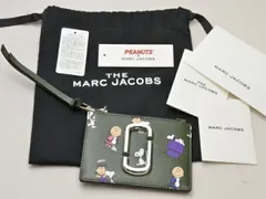 マークジェイコブス PEANUTS MARC JACOBS カードケース スヌーピー SNAPSHOT コインケース S160L01FA21 緑 レディース u_s F-YA752