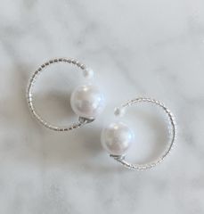 【金属アレルギー対応】2サイズ展開・シンプルカフ（さとう式リンパケアの理論に基づいたイヤーアクセサリー）ビューティーカフ・イヤーカフ・シルバーカラー