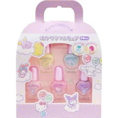 レイス サンリオキャラクターズ はがせるマニキュア 5本セット 230728 6歳以上 キッズコスメ