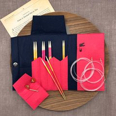 PONY FLAIR 付け替え輪針セット14cm/3mm〜5mm