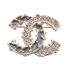 シャネル CHANEL ブローチ ココマーク GP（ゴールドメッキ） ブローチ レディース Used B