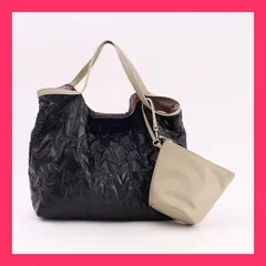 新作 2023AW【クーコ COOCO】 ポーチ付星柄キルティングトートバッグ／