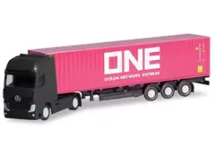 ドイツ herpa miniatur社別注トレーラー ミニカー　非売品 ドイツ herpa miniatur社別注トレーラー ミニカー 2台セット