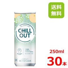 チルアウト 250ml缶/30本入り/GABA/テアニン/ヘンプシードエキス/ホップエキス