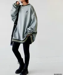 antiqua  KANGOL×tree cafeコラボ　トレーナー