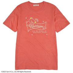 リラックマ コリラックマ 半袖 Tシャツ 春夏 Rilakkuma San-x Bピンクオレンジ 春夏