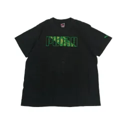 【最終値下げ SALE】PUMA プーマ 半袖Tシャツ フロントロゴ ブラック XXL　B202507