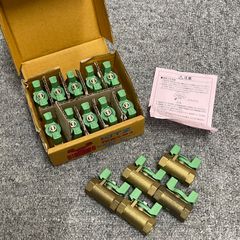 【NPA】KITZ キッツ ボールバルブ 600型 1/4 蝶型ハンドル 15個
