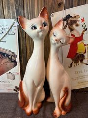 キャメル陶器置物　レトロ Amazon.co.jp: 昭和レトロ ねこ 陶器 置物 インテリア JAPAN 2点