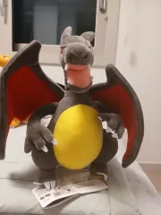 秋夕セール用 ポケットモンスターぬいぐるみ 正規品 リザードン イロチ 黒リザードン