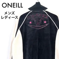 ONEILL　オニール　パーカー　ブルゾン　ジャージ　ビッグロゴ　ブラック　Lのサムネイル